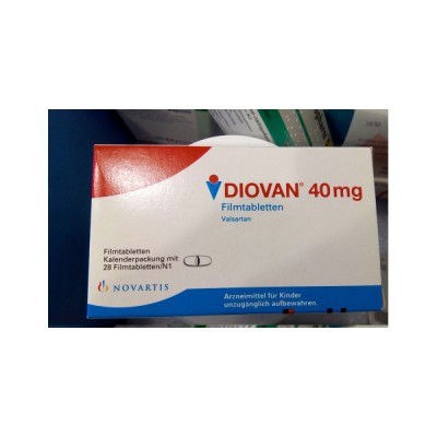 Фото препарата Диован  DIOVAN  40 мг/28 таблеток 